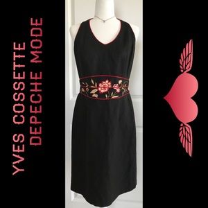 Linen Dress by Yves COSSETTE DEPECHE Mode Sz 6